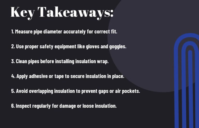 Insulation Wrap - Key Takeaways